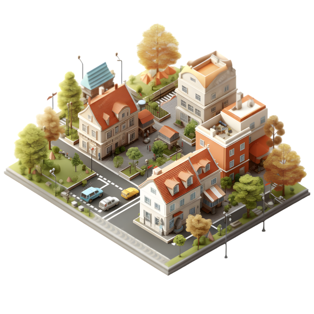 Neighbourhood overview visualization